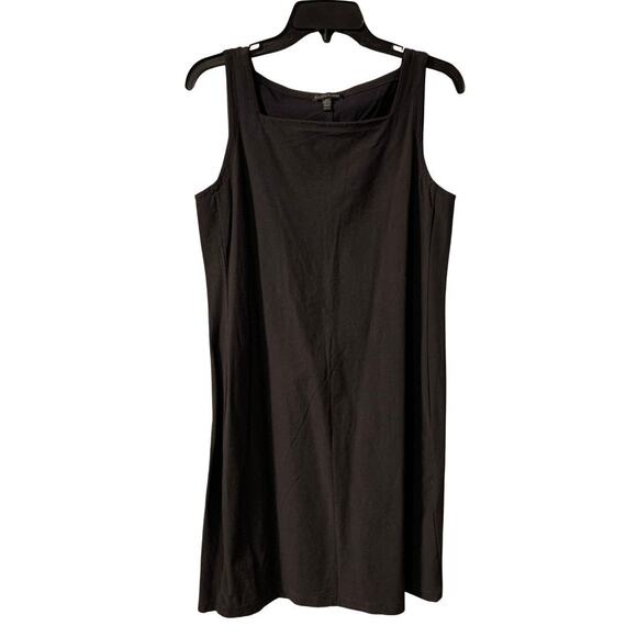 Eileen Fisher Women's Viscose Stretch Sheath Dress Size XS Minimalist Summer - Picture 1 of 5